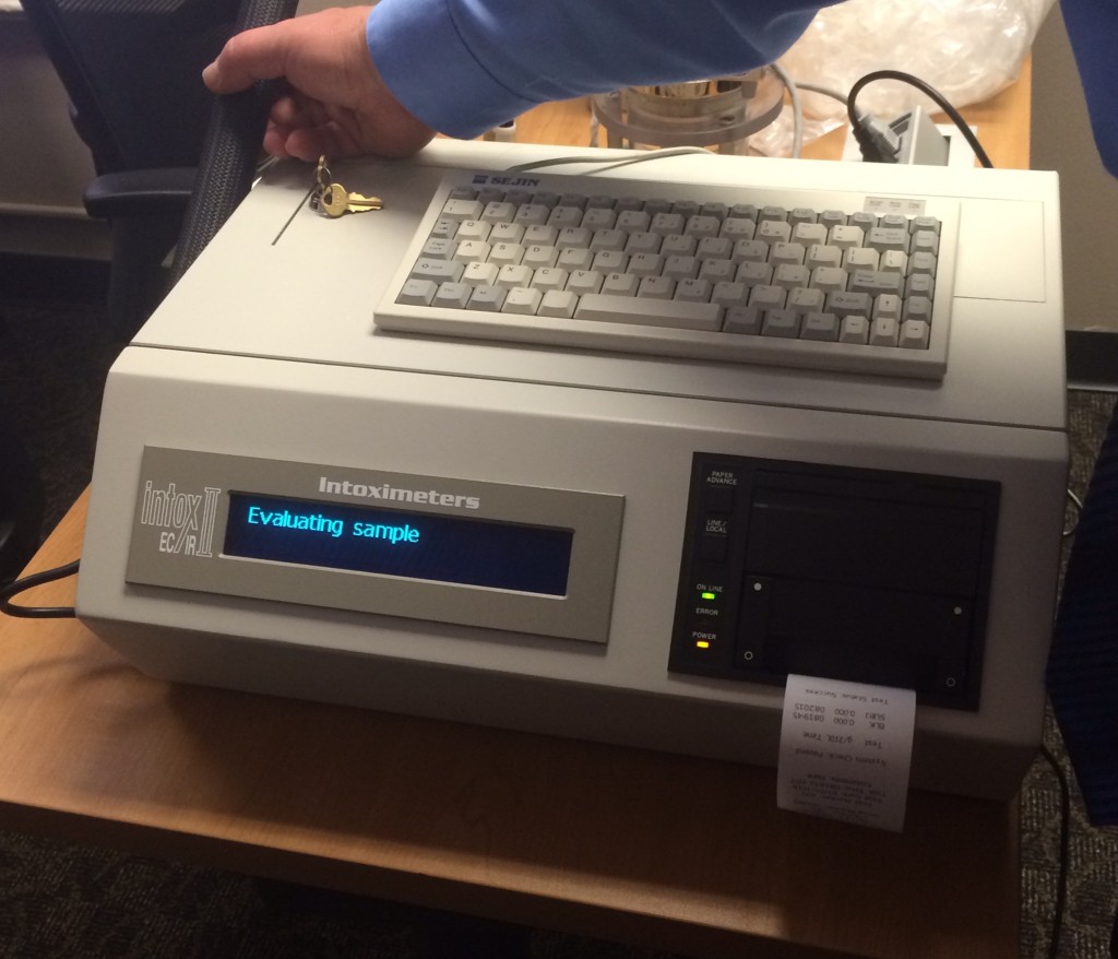 Indiana’s New Breath Test Machine: The EC/IR II