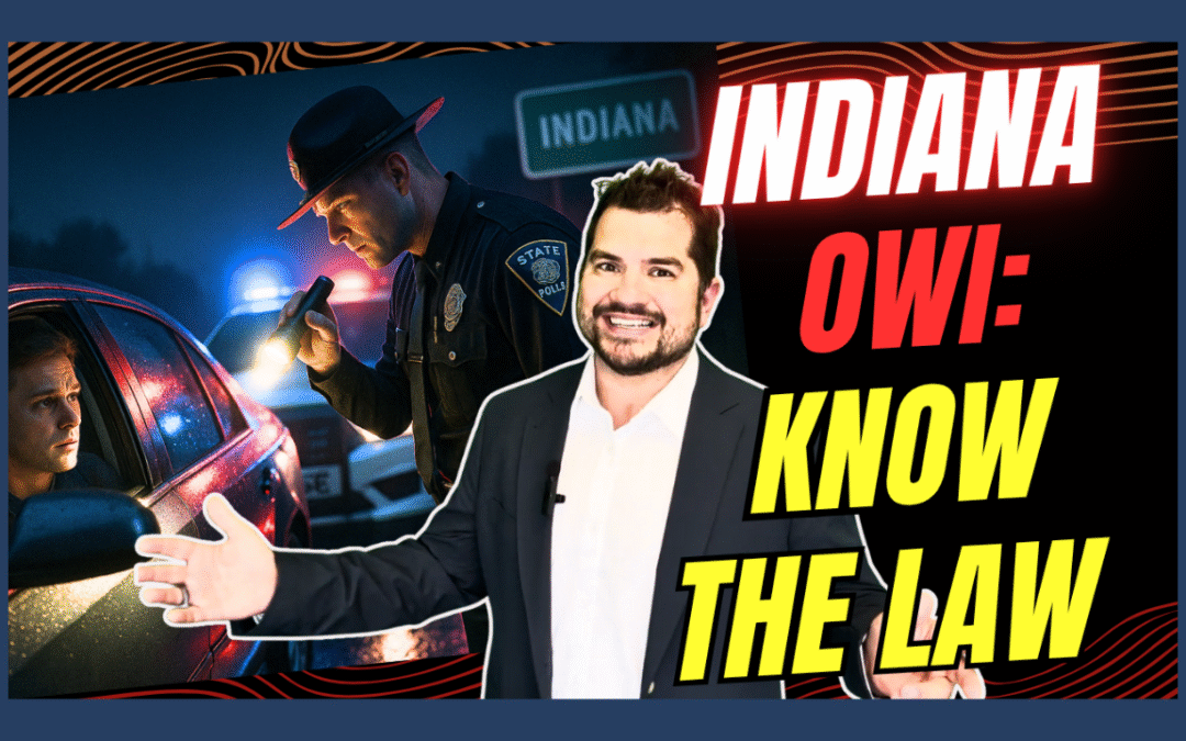 What You Need to Know About OWI in Indiana: The Three Things the State Has to Prove