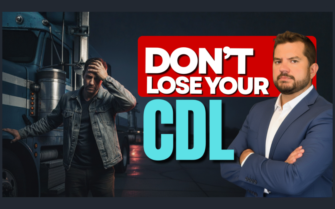 A DUI in Your Personal Vehicle Can Cost You Your CDL in Indiana