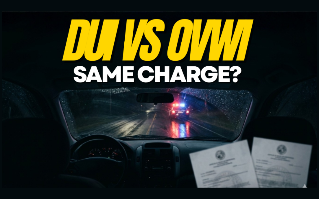 OWI vs. DUI in Indiana: What’s the Difference and Why It Matters for Your Case