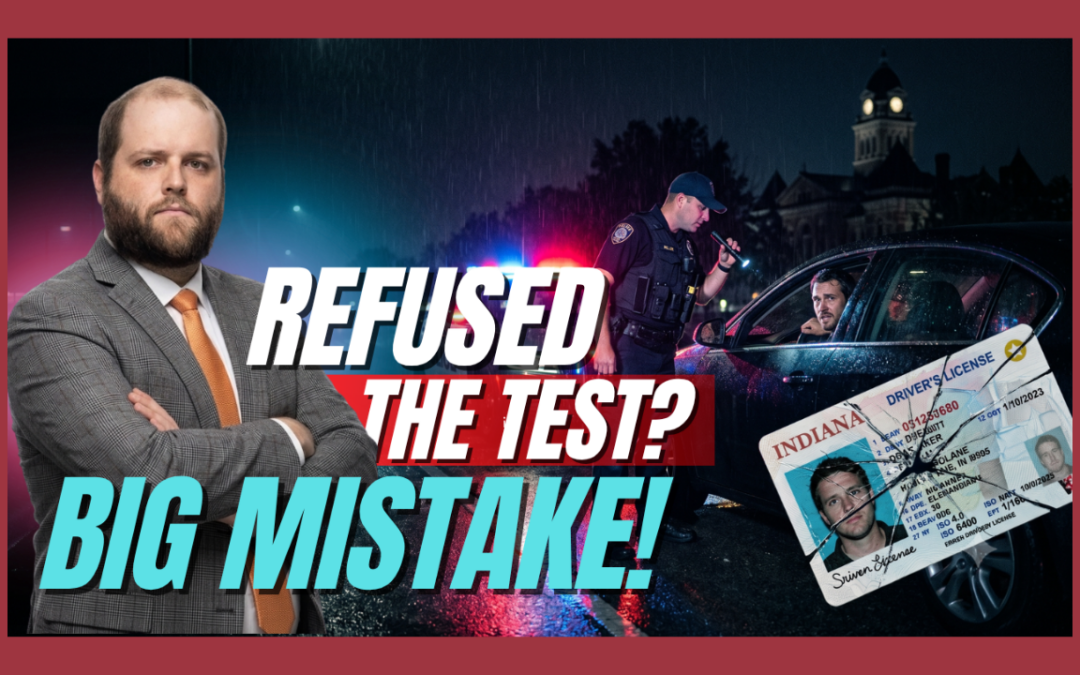 Indiana OWI Refusal: Why Saying “No” to a Chemical Test Can Create a License Nightmare