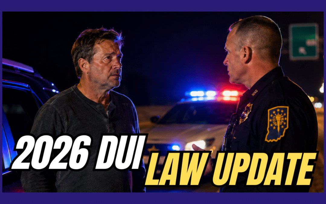 New Indiana DUI Laws for 2026: Repeat OWI Penalties, Jail Time, and Felony Risk